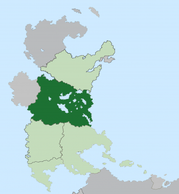 Location of Edofasia in North Terra